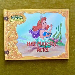 Her Majesty, Ariel The Little Mermaid's Treasure Chest Hardcover Vintage 1992